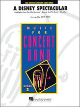 A Disney Spectacular Concert Band sheet music cover